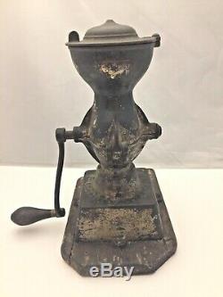 Antique Philadelphia Enterprise Mfg Co. Cast Iron Coffee Grinder