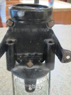 Antique Premier patent 1905, wall mount, hand crank w wood handle coffee grinder