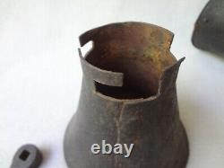 Antique Primitive Iron Coffee Grinder French 17th to18th Century