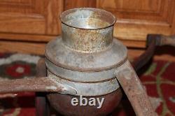 Antique Primitive Wire Spinner Coffee Grinder Industrial Primitive Machine 15216