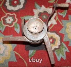 Antique Primitive Wire Spinner Coffee Grinder Industrial Primitive Machine 15216