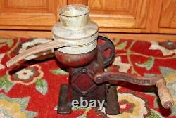 Antique Primitive Wire Spinner Coffee Grinder Industrial Primitive Machine 15216