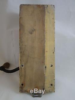 Antique Primitive X-ray Wall Mount Coffee Grinder MILL Rare