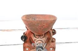 Antique Red Chief Mfg. Co Grinder Coffee Grain Corn Clamp On Mount