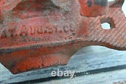 Antique Red Chief Mfg. Co Grinder Coffee Grain Corn Clamp On Mount