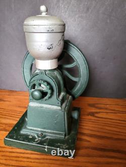 Antique Retro Cast Iron Stephen's Coffee Grinder, London- Working Condition