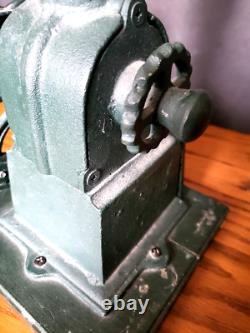 Antique Retro Cast Iron Stephen's Coffee Grinder, London- Working Condition