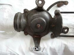 Antique Rev-o-noc Cast Iron Wall Hanging Coffee Grinder