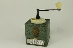 Antique Romanian RESITA Coffee Grinder 1920`s