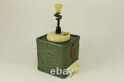 Antique Romanian RESITA Coffee Grinder 1920`s