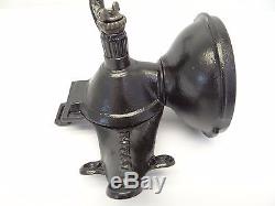 Antique Royal Wall Mount 1894 Coffee Grinder Kitchen Cast Iron Metal Old Used