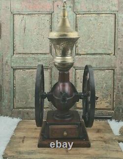 Antique SIMPLEX Coffee Grinder No. 4 Mill Spanish Moulin Molinillo Café