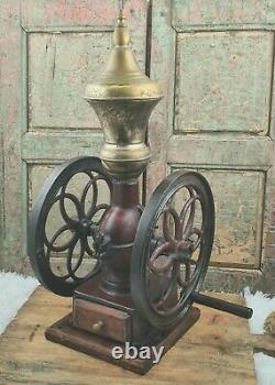 Antique SIMPLEX Coffee Grinder No. 4 Mill Spanish Moulin Molinillo Café