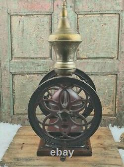 Antique SIMPLEX Coffee Grinder No. 4 Mill Spanish Moulin Molinillo Café