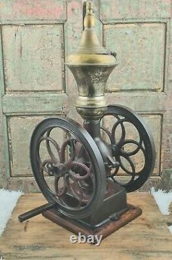 Antique SIMPLEX Coffee Grinder No. 4 Mill Spanish Moulin Molinillo Café