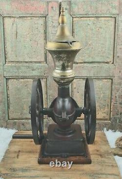 Antique SIMPLEX Coffee Grinder No. 4 Mill Spanish Moulin Molinillo Café