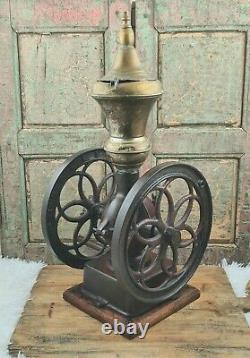 Antique SIMPLEX Coffee Grinder No. 4 Mill Spanish Moulin Molinillo Café