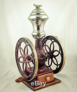 Antique SIMPLEX No. 6 Coffee Grinder Spanish cast-iron Mill Moulin cafe Molinillo
