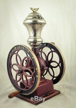 Antique SIMPLEX No. 6 Coffee Grinder Spanish cast-iron Mill Moulin cafe Molinillo