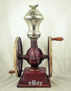 Antique SIMPLEX No. 6 Coffee Grinder Spanish cast-iron Mill Moulin cafe Molinillo