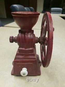 Antique Single Wheel Coffee Grinder Mill