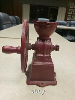 Antique Single Wheel Coffee Grinder Mill