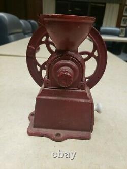 Antique Single Wheel Coffee Grinder Mill