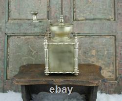 Antique Solid Brass Coffee Grinder Mill Moulin cafe Molinillo Kaffeemuehle