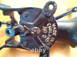 Antique Spong & Co. Cast Iron Coffee Mill Grinder No. 2 All Original
