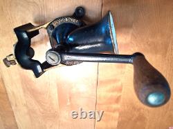 Antique Spong & Co. Cast Iron Coffee Mill Grinder No. 2 All Original