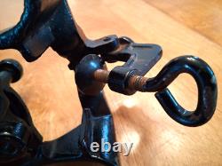Antique Spong & Co. Cast Iron Coffee Mill Grinder No. 2 All Original