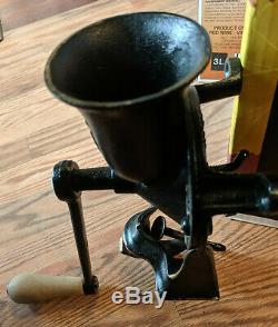 Antique Spong & Co No. 1 Cast Iron Coffee Grinder
