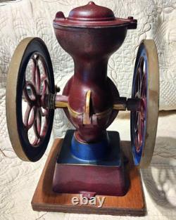 Antique Star Coffee Mill, Manual, Vintage, Classic, Cast Iron, Made in Japan