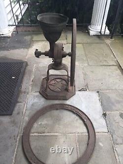 Antique Star Mill Coffee Grinder, No 10, Philadelphia 1884/Unrestored Barn Fresh