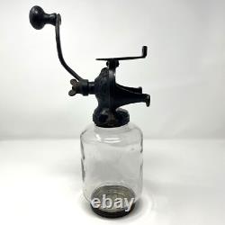 Antique Steinfeld No 11 Iron Coffee Grinder Wall Mount