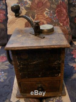 Antique Sun Manufacturing CO. No. 1080. One Pound Coffee Mill Fast Grinder. USA