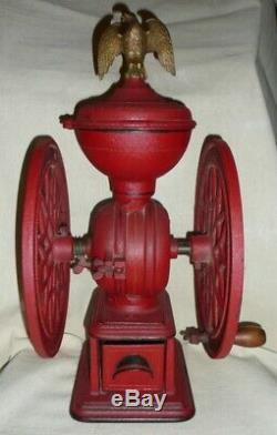 Antique Swift MILL Coffee Grinder # 13 Lane Bros Poughkeepsie, Ny Original