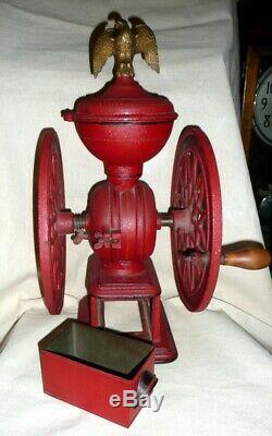 Antique Swift MILL Coffee Grinder # 13 Lane Bros Poughkeepsie, Ny Original