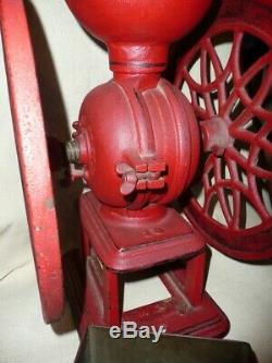 Antique Swift MILL Coffee Grinder # 13 Lane Bros Poughkeepsie, Ny Original