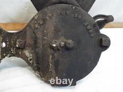 Antique Swifts 1859 Pat Coffee Wall Mount Grinder Mill Hand Crank Iron Store