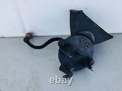 Antique Swifts No. 11 Pat Coffee Wall Mount Grinder Mill Hand Crank Iron Store