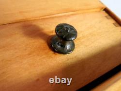 Antique Tall Wooden ARCADE No. 999 Box Mill Coffee Grinder-Refinished