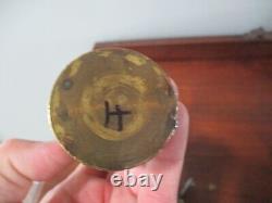 Antique Turkish or Russian Hand crank coffee grinder with makers marks