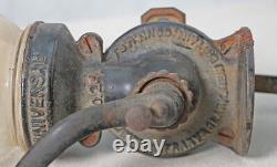 Antique Universal No 24 Cast Iron Coffee Grinder Landers Frary Clark
