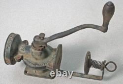 Antique Universal No 24 Cast Iron Coffee Grinder Landers Frary Clark