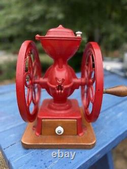 Antique VTG Enterprise Philadelphia cast iron MANUAL coffee grinder