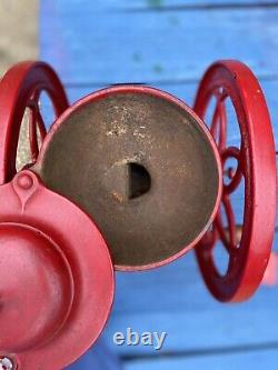 Antique VTG Enterprise Philadelphia cast iron MANUAL coffee grinder