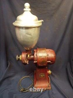 Antique Valley Mill, Electric Coffee Grinder. Valley Electric St. Louis, Working