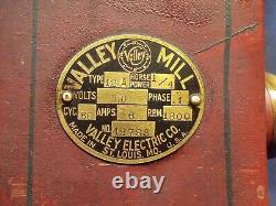 Antique Valley Mill, Electric Coffee Grinder. Valley Electric St. Louis, Working