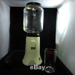 Antique Vintage A-9 White Coffee Grinder MILL Kitchen Aid Model Hobart Troy Ohio